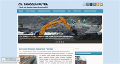 Desktop Screenshot of kawatbronjong.com